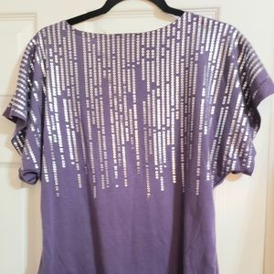 Lilac Purple **Vintage Shirt**